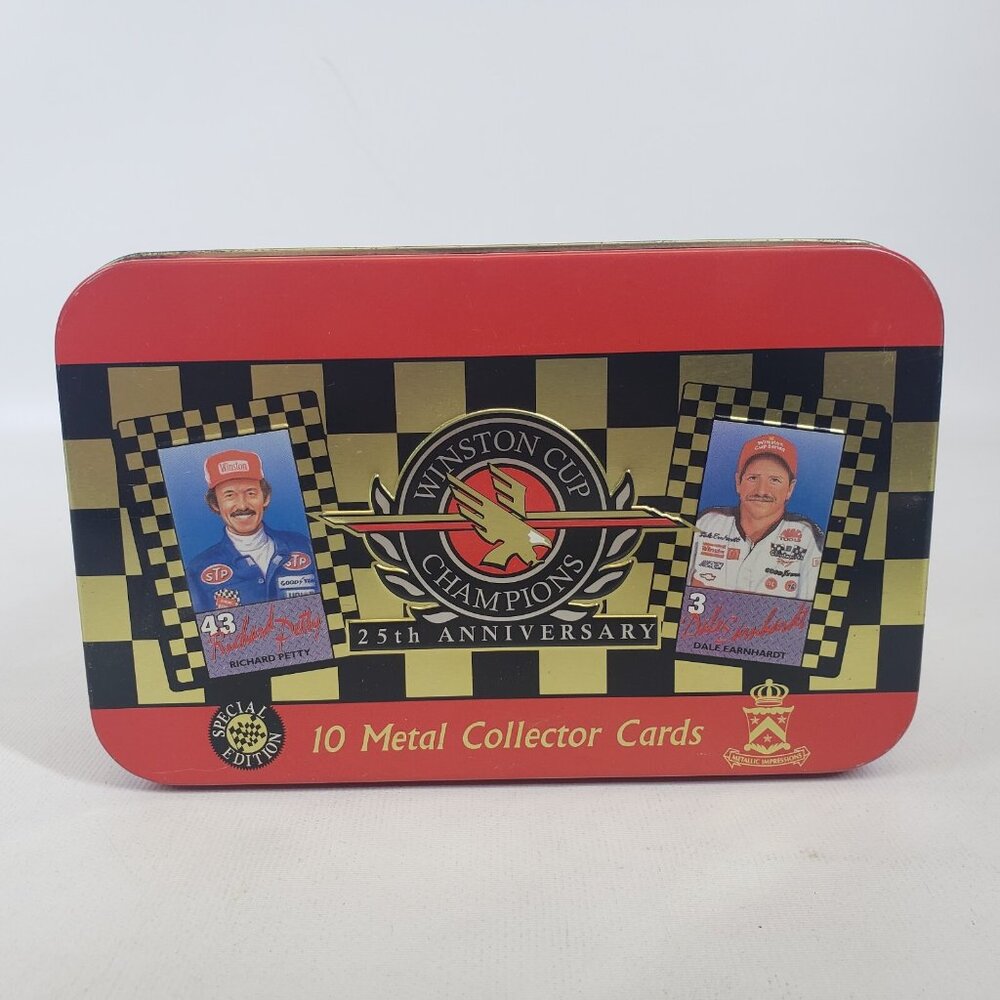 DALE EARNHARDT RICHARD PETTY Winston Cup Series Champions 25th Anniversary 12310